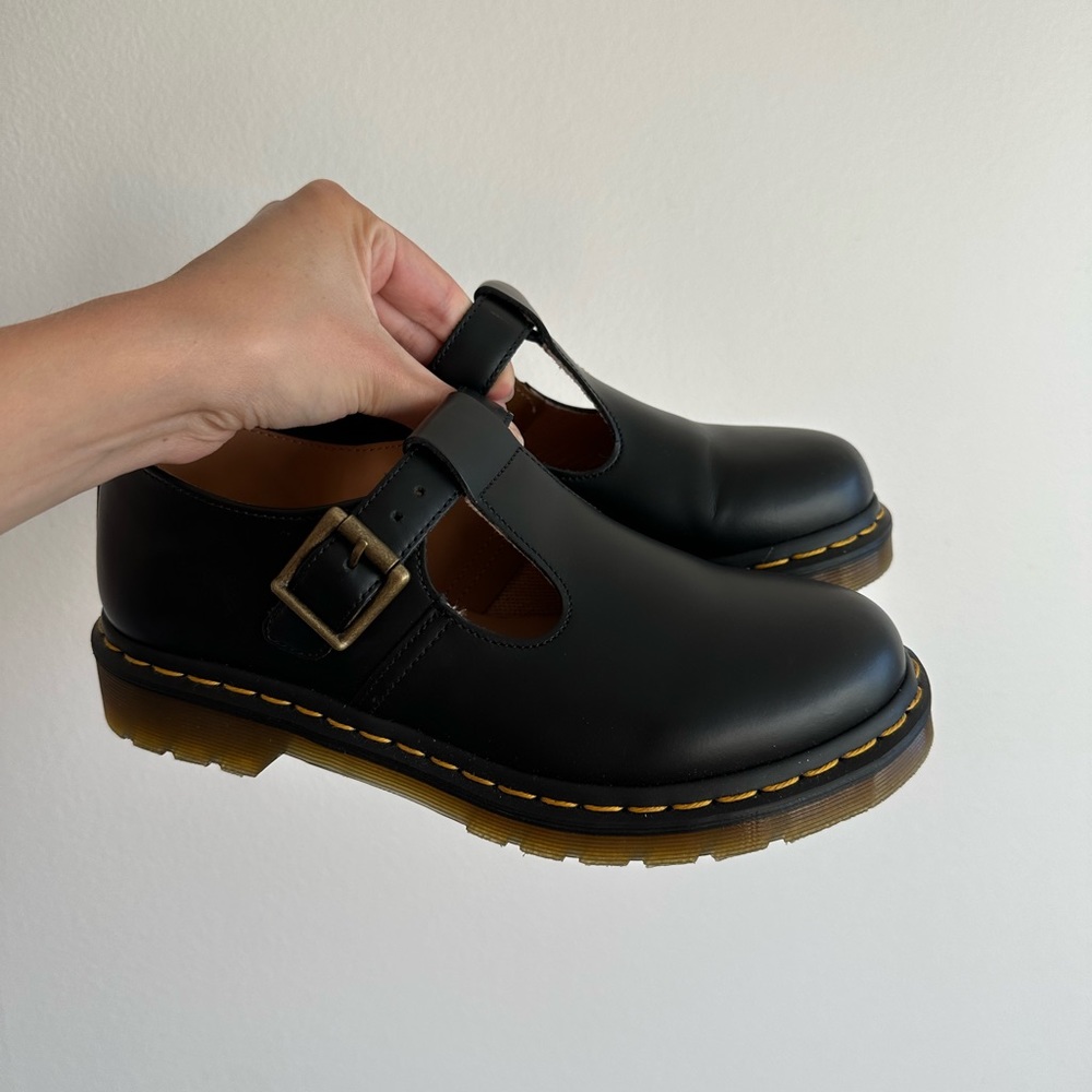 Dr. Martens Polley Smooth Leather Mary Janes